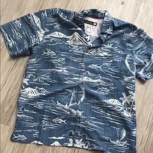 Quicksilver Waterman Collection Hawaiian Shirt